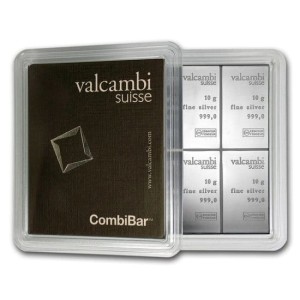 Sztabka 10x10g srebra Combibar