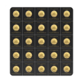 Maplegram 25x1g moneta Kanadyjskiego Liścia Klonu w zlocie.jpg