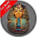 MASKA TUTANCHAMONA 2022  - KOLEKCONERSKA srebrna moneta 2oz