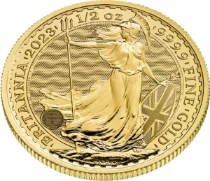 Britania moneta 1/2 uncji złota (15 dni)