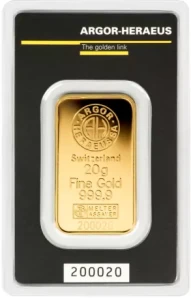 20g sztabka złota (24h)