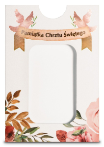Blisterpack okolicznościowy - Chrzciny Dziewczynka