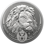 Wielka Piątka - Lew 2022  moneta 1 uncja srebra  BIG FIVE