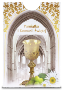 Blisterpack okolicznościowy - Komunia