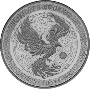 Feniks - Phoenix moneta srebrna 1oz 2025, pr. 999
