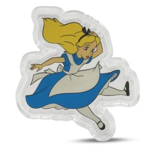 Disney - Alice in Wondeland - Alice Ag999 moneta 2oz srebra
