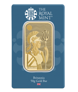 50 g sztabka złota BRITANNIA ((7 dni)