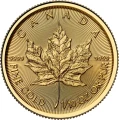 1/10 oz maple leaf kanadyjski liść klonu