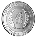 EC8 Antiqua & Barbuda moneta 1oz srebra pr. 999