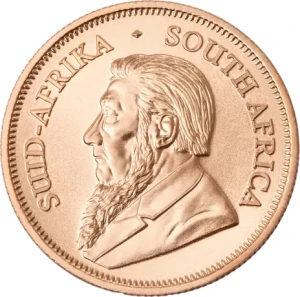 Krugerrand moneta 1/2 uncji złota 15D