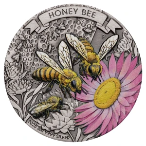 PSZCZOŁA - Honey Bee srebrna moneta 2oz 2025