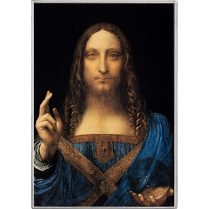 Art Gallery - Salvator Mundi, Leonardo da Vinci 1 oz srebra 2026