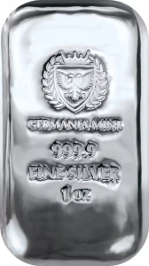 Sztabka 1 uncja srebra Germania