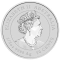 1/2 uncji srebra Rok Myszy – rewers z motywem chińskiego zodiaku Myszy