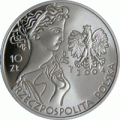 Moneta 10 zł NBP XXVII Igrzyska Olimpijskie Ateny 2004