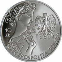 moneta 10 zł NBP XXVII Igrzyka Olimpijskie ATENY 2004, 14,14g srebra