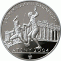 Moneta kolekcjonerska 10 zł NBP Olimpiada Ateny 2004