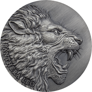 Expressions of Wildlife – Panthera Leo - Lew - 2oz moneta srebrna 2020