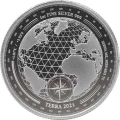 Moneta srebrna Tokelau Terra 2021 Ag 9999 rewers