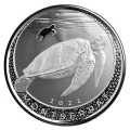 Blue Sea Turtle 2022 srebrna moneta inwestycyjna