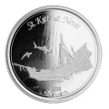 St. Kitts & Nevis 2021 – moneta 1 oz srebra, seria Eastern Caribbean 8