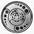 Ghana Alien 2023 srebrna moneta 1 uncja Ag 0,9999 awers i rewers z motywem obcego, limitowany nakład 25 000 szt.
