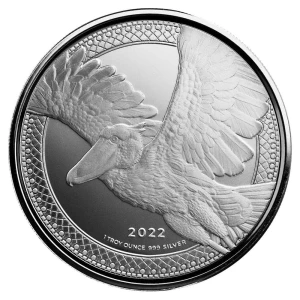 Trzewikodziób Shoebil Stork 2022 -1 uncja moneta srebra 
