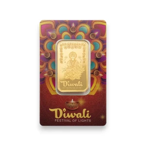 1 uncja sztabka złota PAMP  Diwali Lakshmi