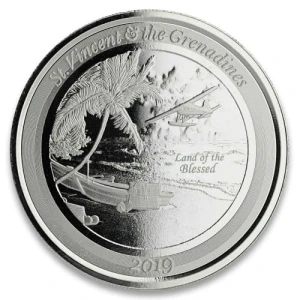 Saint Vincent i Gredadyny - Land of the Blessed 1oz srebrna moneta 2019