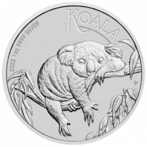 KOALA moneta 1 uncja srebra 2022