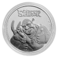 Shrek 2021 moneta 1 uncja srebra
