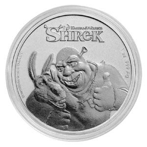 Shrek 2021  moneta 1 uncja srebra