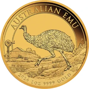Australijski Emu - moneta 1 uncja złota (15 dni)