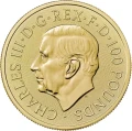 Złota moneta The Angel 2026 1 oz próby 999,9 z motywem archanioła Michała walczącego ze smokiem