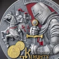 Moneta kolekcjonerska Knights Templar, Secret Societies 2 oz srebra 2026