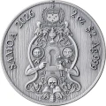 Tajne Stowarzyszenia Knights Templar, Secret Societies 2 oz srebra 2026 nakład 500 sztuk