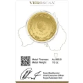 Kangaroo 1/2 oz Veriscan PAMP – złota moneta inwestycyjna Au 999,9
