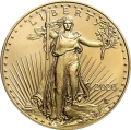 1/10 oz moneta Amerykańsko Orzeł nowa wersja pr.916,7