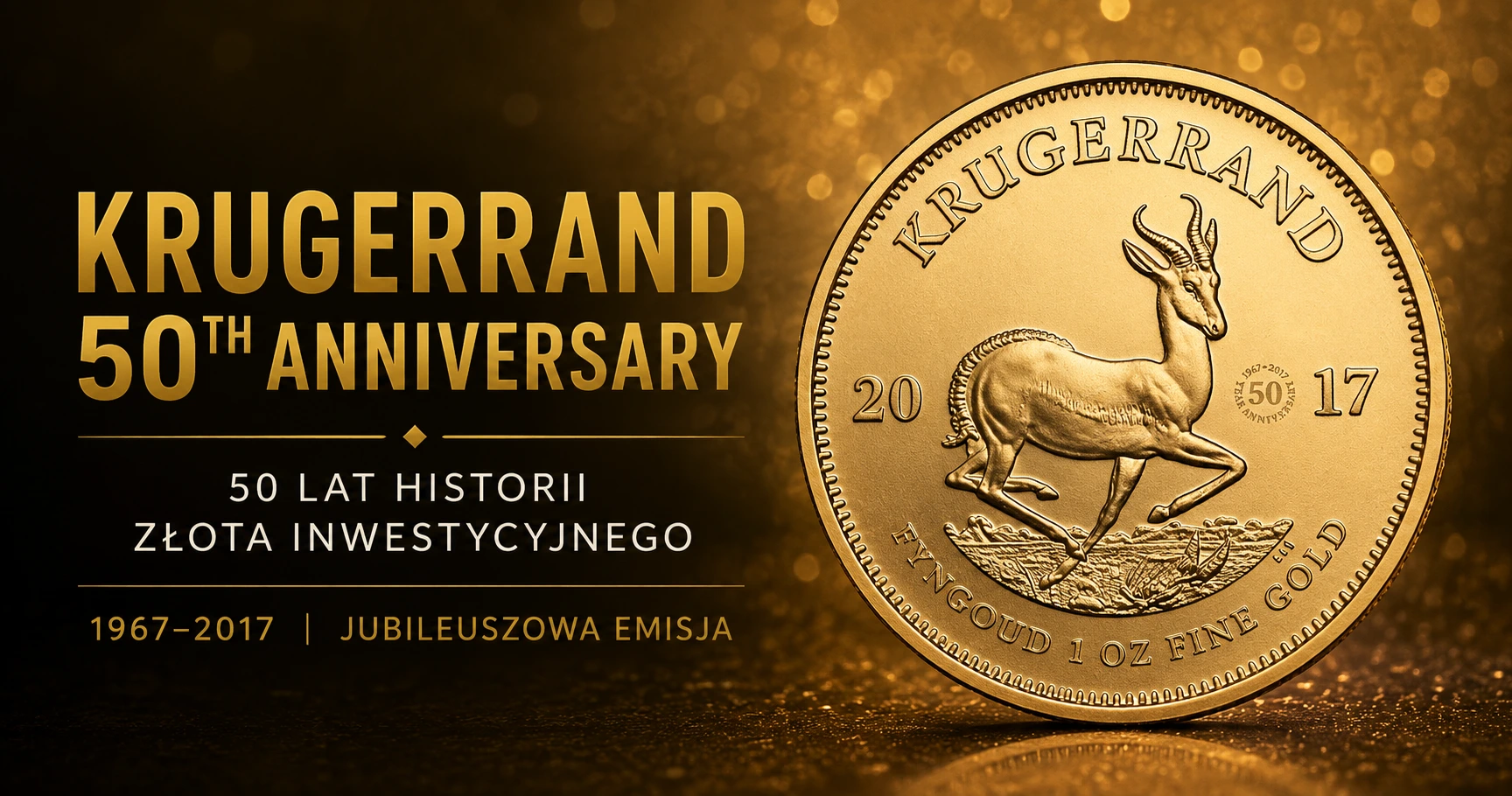 Krugerrand 50-lecie – moneta inwestycyjna czy kolekcjonerska?